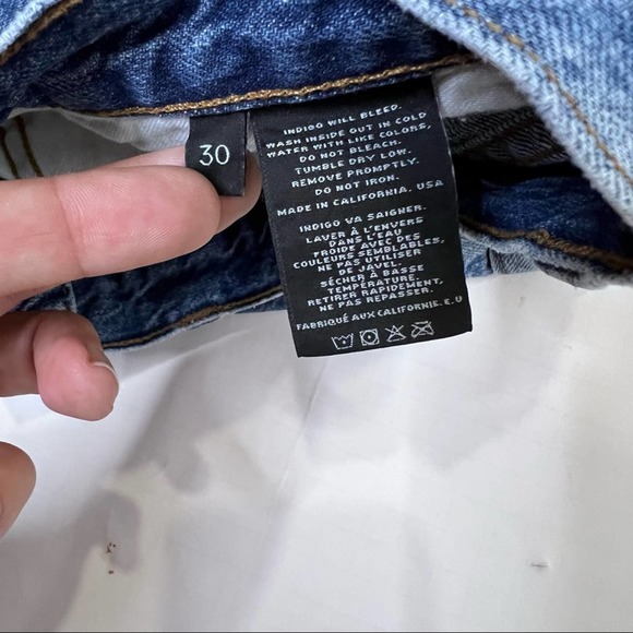 J Brand Stellar Relaxed Fit Cut Off Shorts Size 30 - Picture 9 of 14